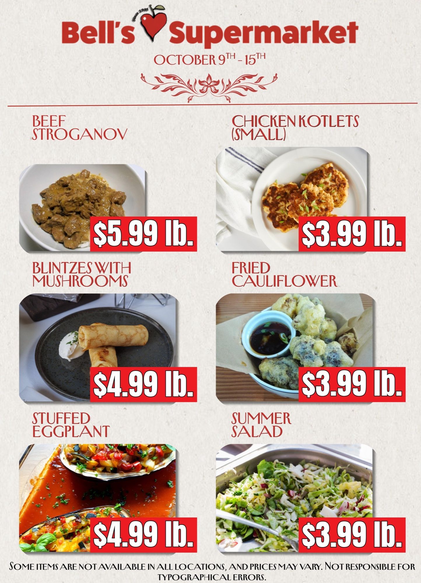 Bell's Supermarket weekly circular, page 8
