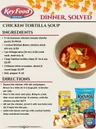 Meals in a Minute flyer: Chicken Tortilla Soup